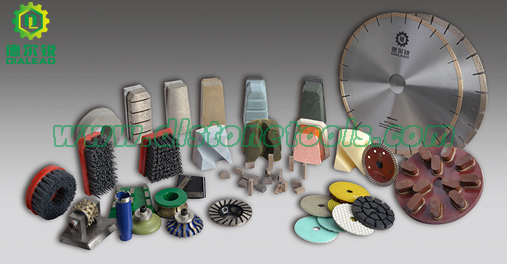 stone cutting and polishing tools