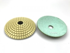 Convex Diamond Polishing Pad