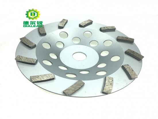 Single Spiral Turbo Grinding Cup Wheel